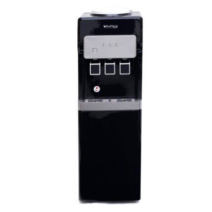 Blueflame Water Dispenser Hot Cold And Normal With Bottom Fridge BF220WDF – Black