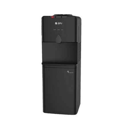 SPJ Hot & Cold 3Tap Water Dispenser With A Refrigerator – Black