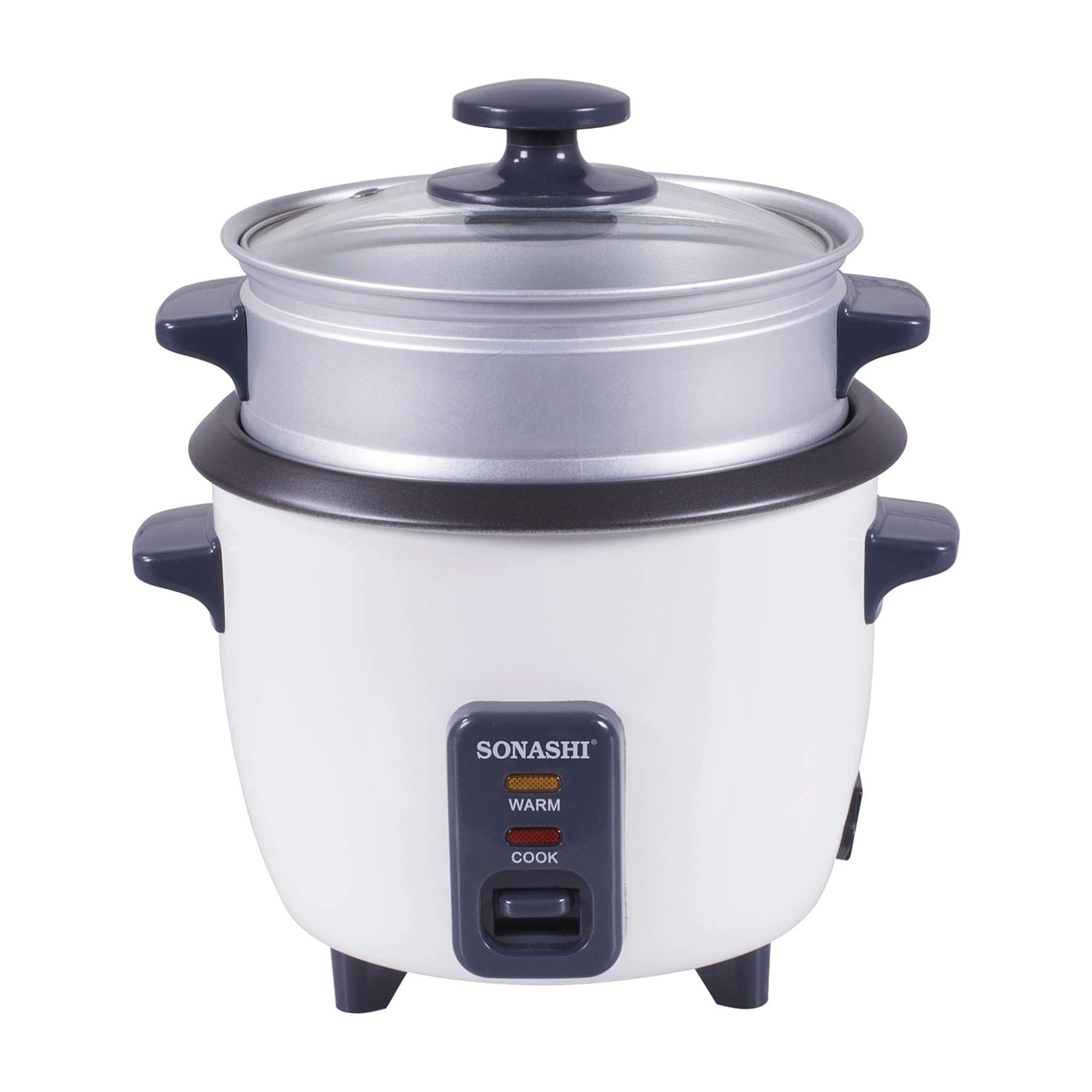 Sonashi 2.8L Rice Cooker with Steamer | SRC-328 Sonashi 2.8L Rice Cooker with Steamer | SRC-328