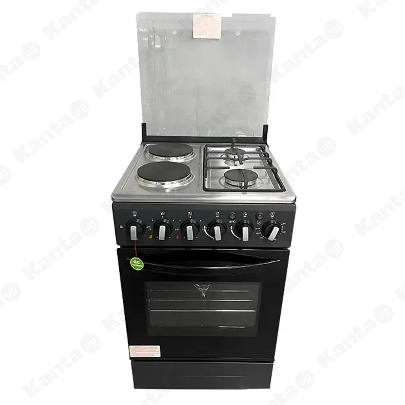 Globalstar 50x50cm 2 Gas + 2 Electric Cooker Globalstar 50x50cm 2 Gas + 2 Electric Cooker