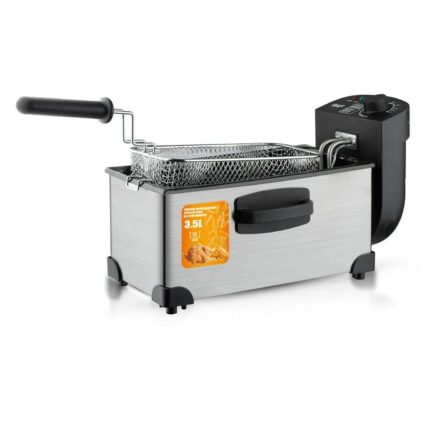 RAF 3.5 Litres Electric Stainless Steel Deep Fryer 2000W | R5299