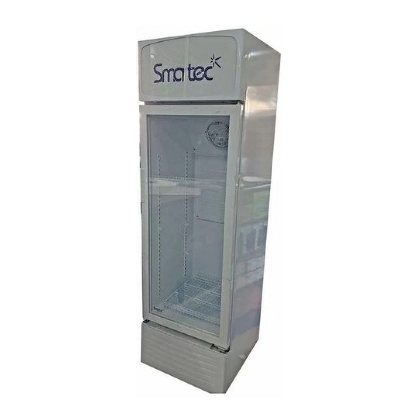 Smartec 260 Liters Beverage Cooler Chiller Showcase Freezer- White Smartec 260 Liters Beverage Cooler Chiller Showcase Freezer- White - Image 1