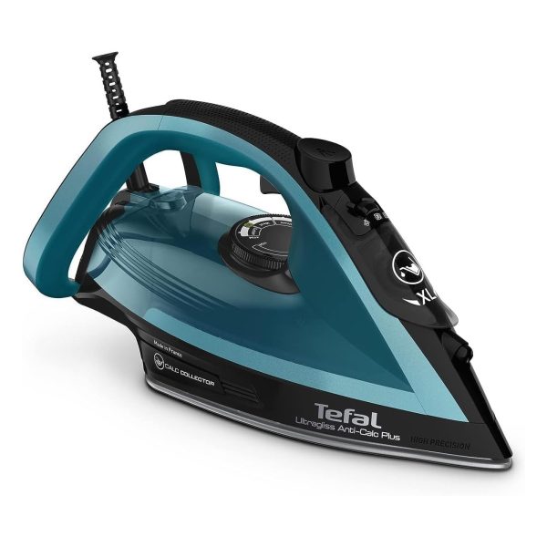 Tefal Ultragliss Plus Steam Iron 2800W FV6832M0 Aqua Tefal Ultragliss Plus Steam Iron 2800W FV6832M0 Aqua
