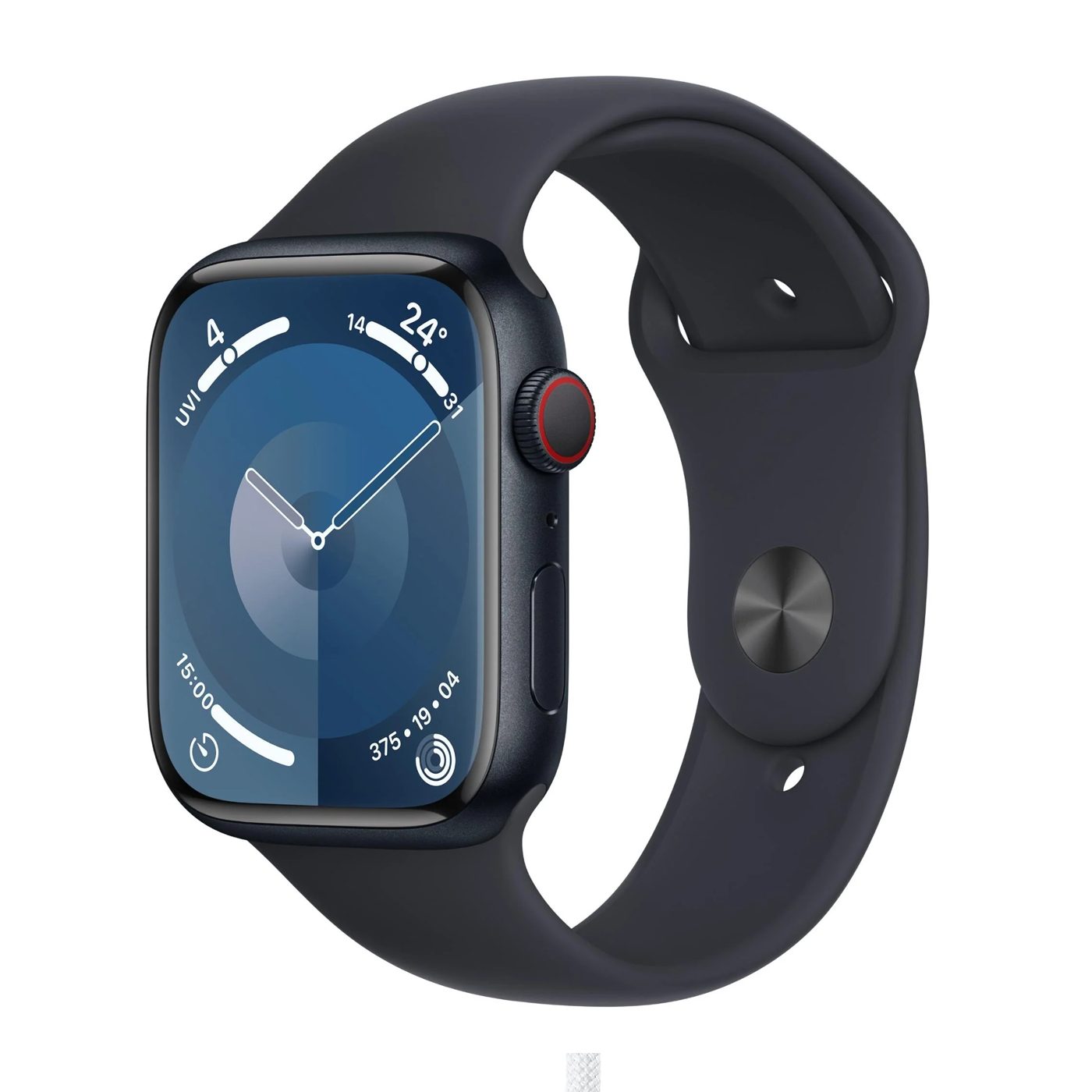Apple Watch Series 9 45mm Midnight Aluminium Case GPS + Cellular Apple Watch Series 9 45mm Midnight Aluminium Case GPS + Cellular