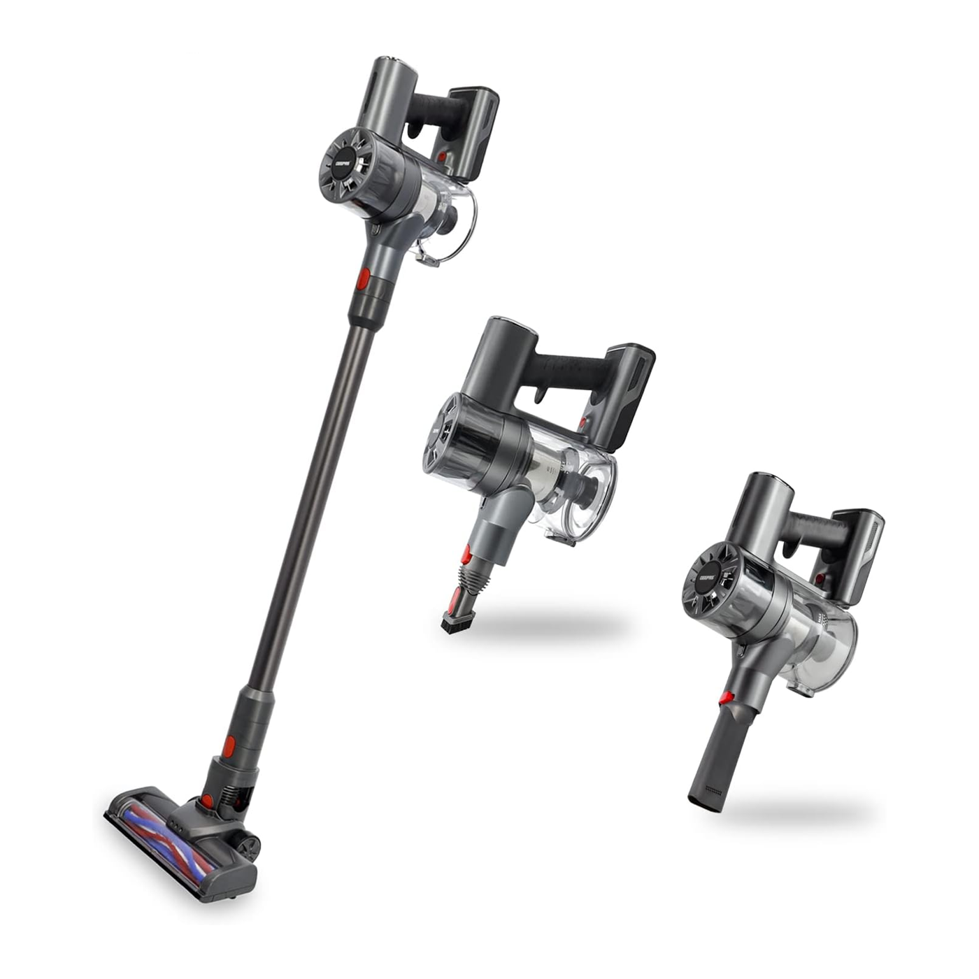 Geepas 2-in-1 Cordless Upright Handheld Stick Vacuum Cleaner - GVC19030 Geepas 2-in-1 Cordless Upright Handheld Stick Vacuum Cleaner - GVC19030