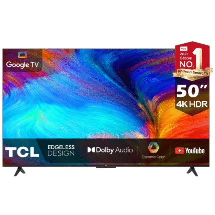 TCL 50-inch UHD 4K Android Smart LED TV | 50P63S