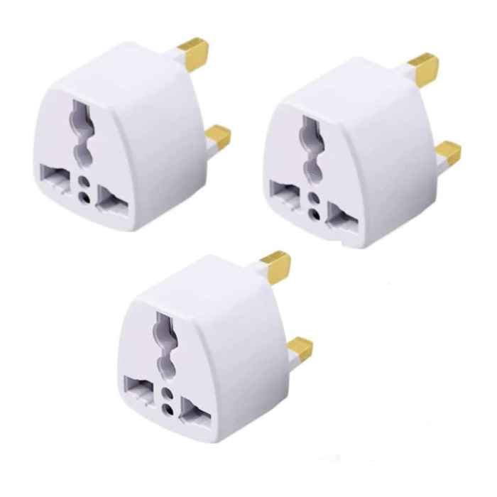 Universal 3 Pin Travel Plug Adapter Socket Standard 13A