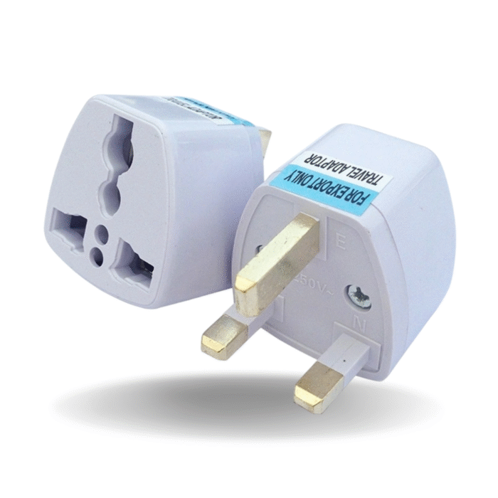 Universal 3 Pin Travel Plug Adapter Socket Standard 13A