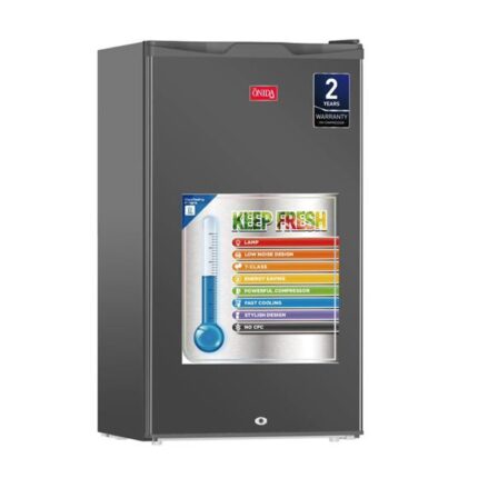 Onida Plus 120 Liters Single Door Refrigerator Black
