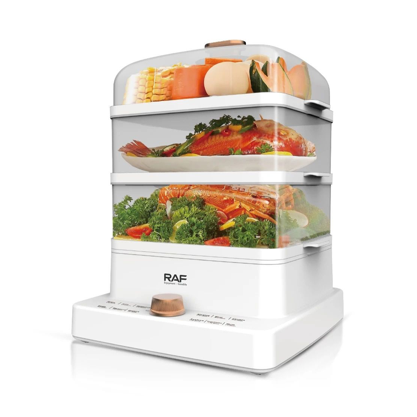 RAF food steamers 3-layer Multifunctional kitchen R5238 RAF food steamers 3-layer Multifunctional kitchen R5238 - Image 1