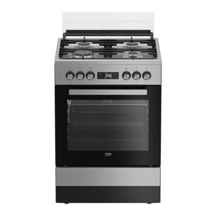 Beko Cooker 3 Gas + 1 Electric - FSET63110DX Semi inox