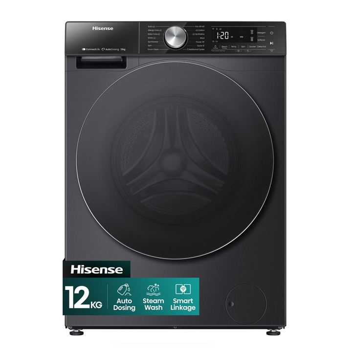 Buy Hisense 12Kg Smart Front Load Washing Machine with Inverter