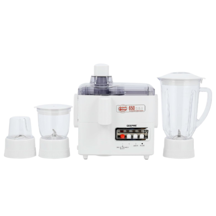Geepas 650W 4-in-1 Food Processor | GSB6147