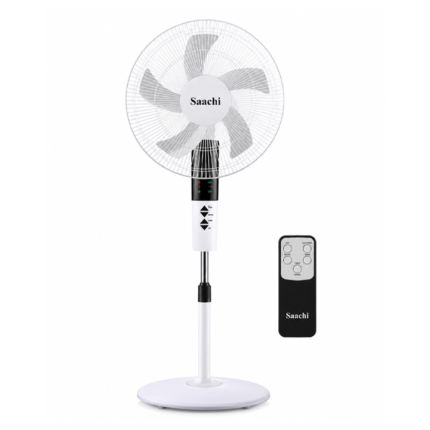 Saachi 16 Inch Stand Fan with Remote Control – NL-FN-1739SR