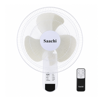 Saachi 16 Inch Wall Fan with Remote Control NLFN-1741WR