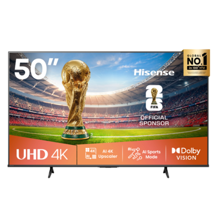 Hisense 50 inch 4K UHD Smart TV | 50A6QS