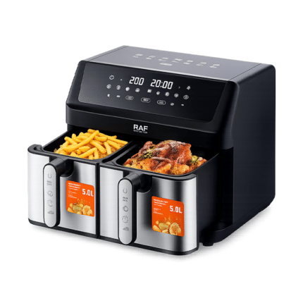 RAF 10L Dual Basket Digital Air Fryer R.5382 2800W