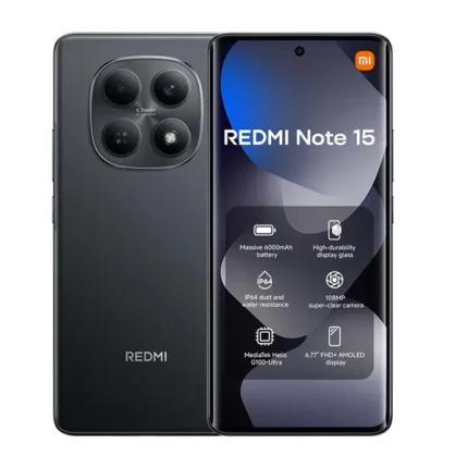 Xiaomi Redmi Note 15 Smartphone 8+256GB,Black